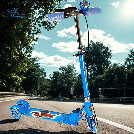 3-Wheel Kick Scooter Ride