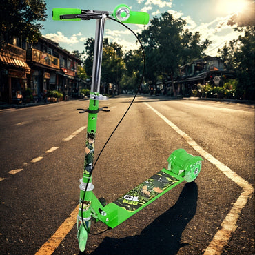 3-Wheel Kick Scooter Ride