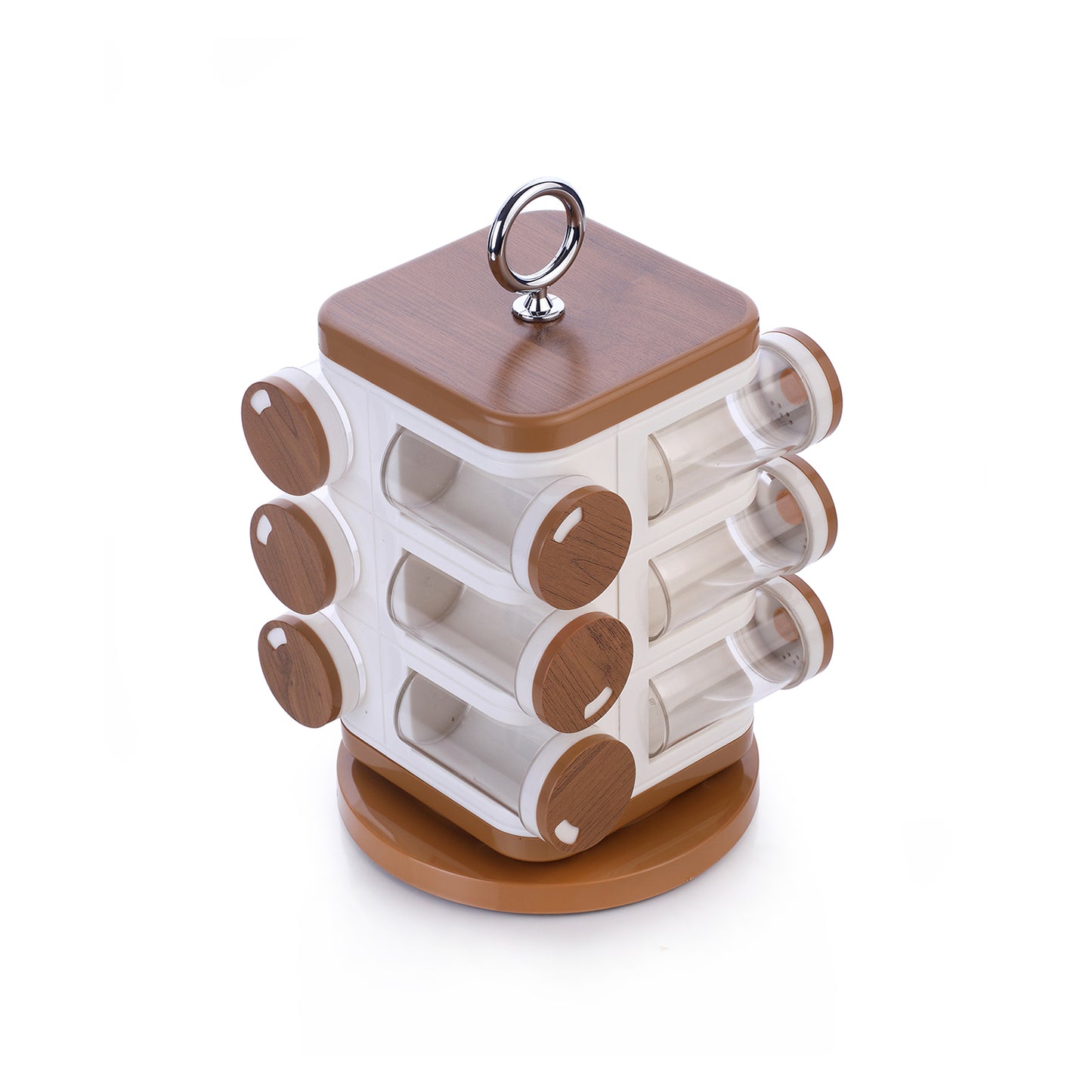 WHP ™ – 12-jar Revolving Spice Rack Masala Box