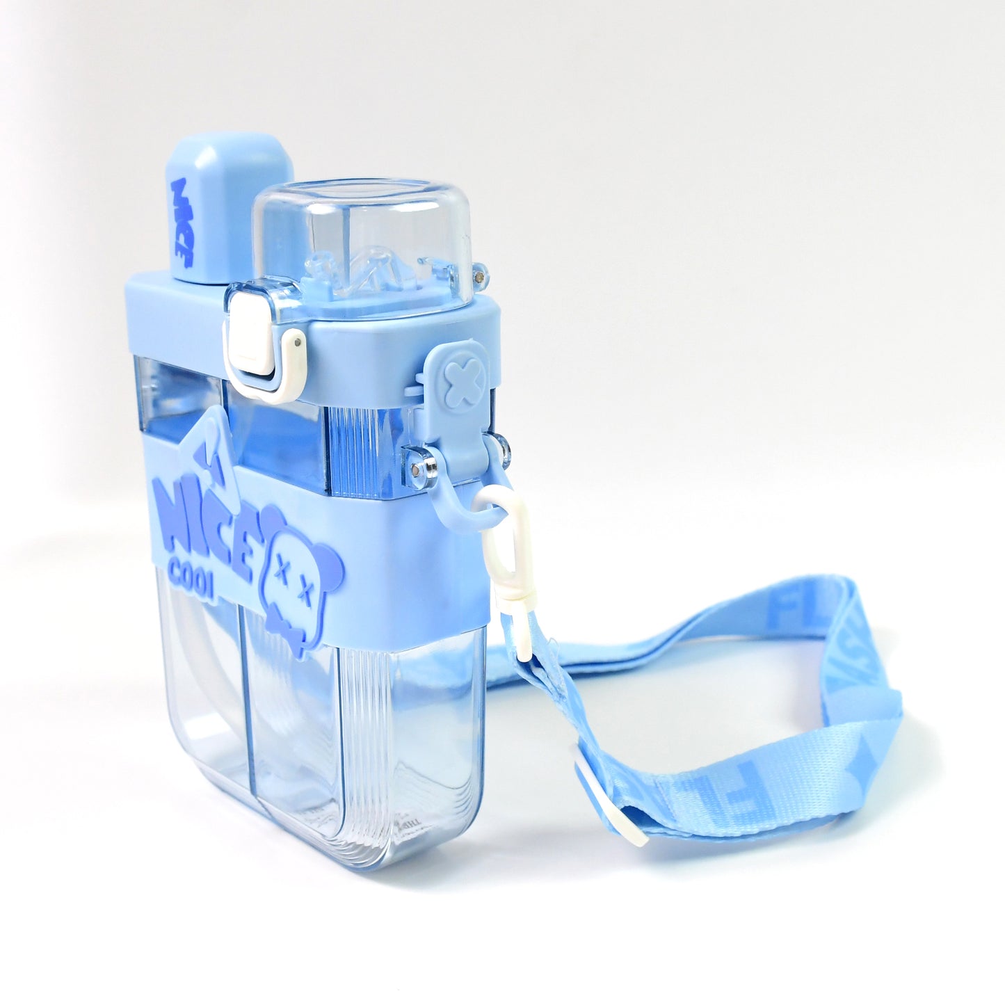WHP ™ – Dual Compartment Water Bottle With Straw