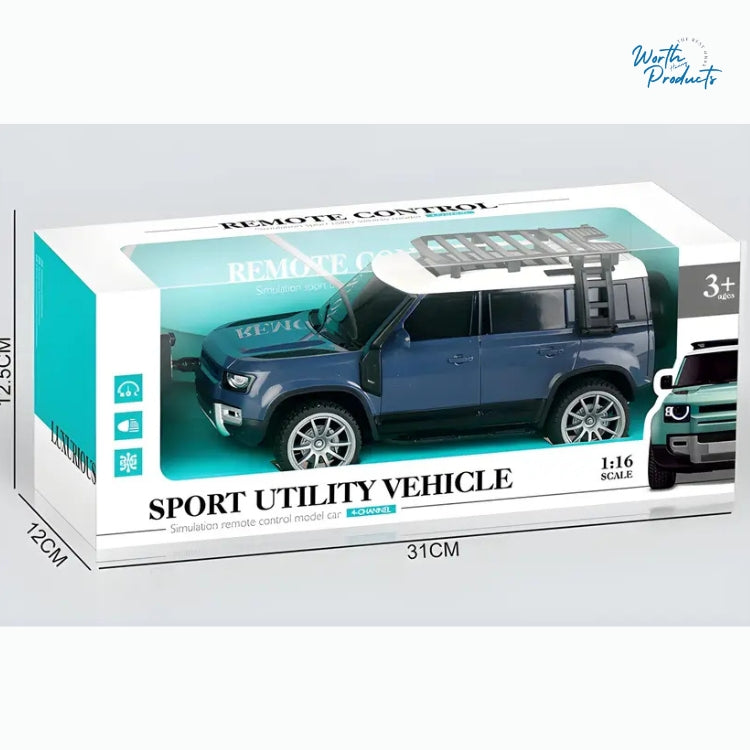 RC Defender Car Replica with Remote Control