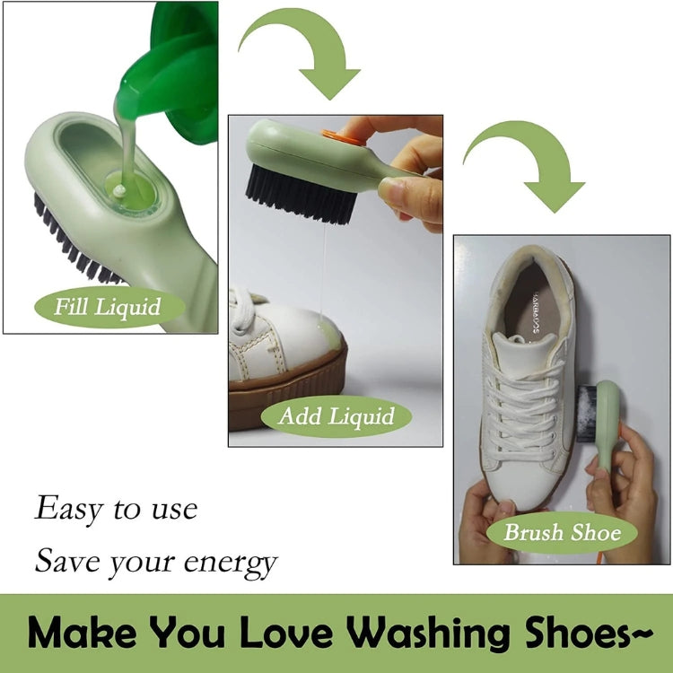 WHP™ – Multifunctional Liquid Shoe Cleaning Brush with Soap Dispenser