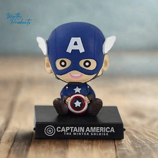 WHP™ – Captain America Action Figure Bobblehead