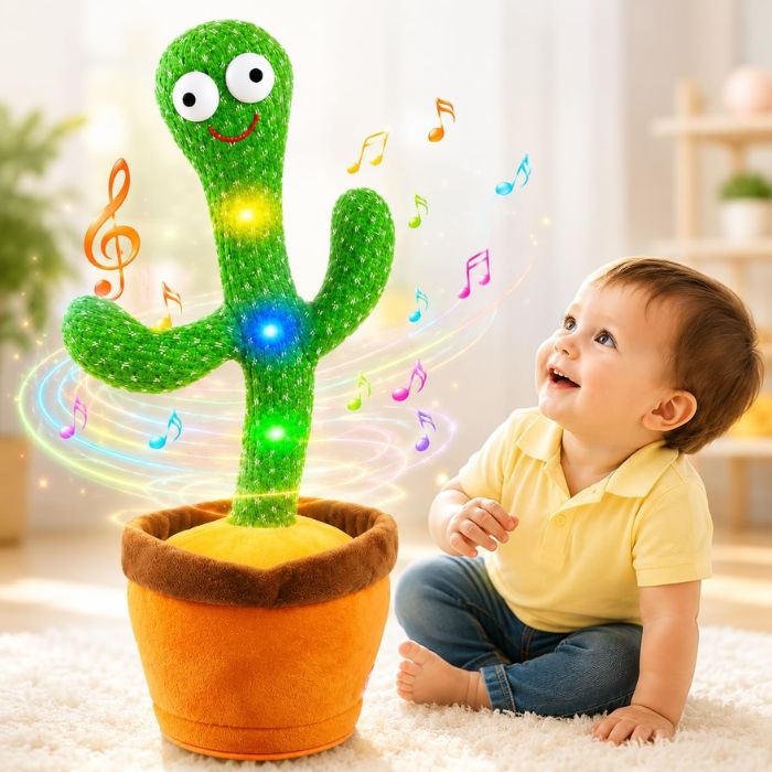 Dancing Talking Cactus Toy for Kids