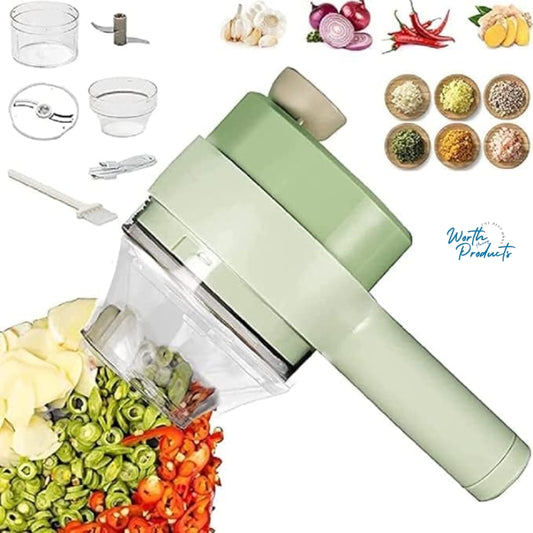 4-in-1 Electric Vegetable Cutter
