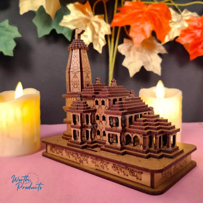 WHP™ – Shree RAM JANMABHOOMI Wooden Temple