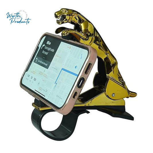Jaguar Car Mobile Holder with 360 Degree Rotation