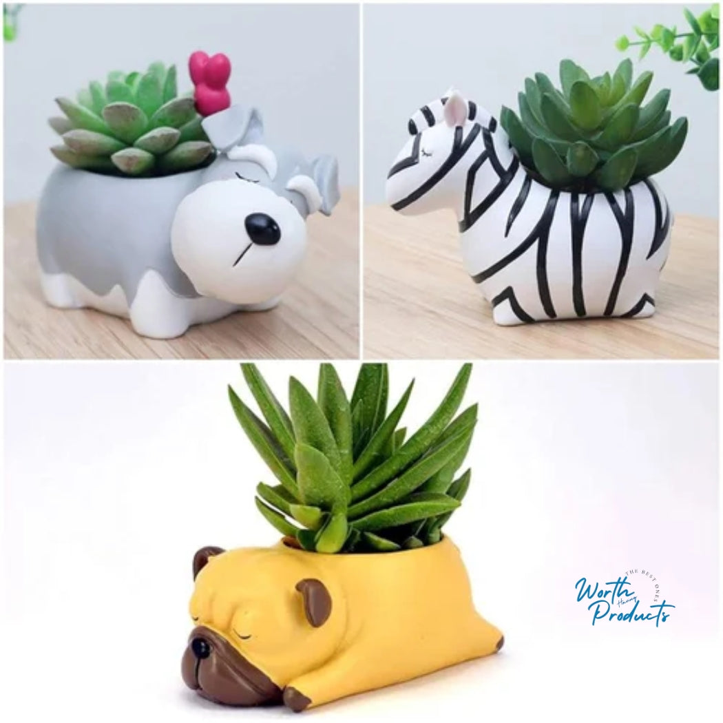 WHP™ – Animal Shaped Resin Planter (Set of 3)