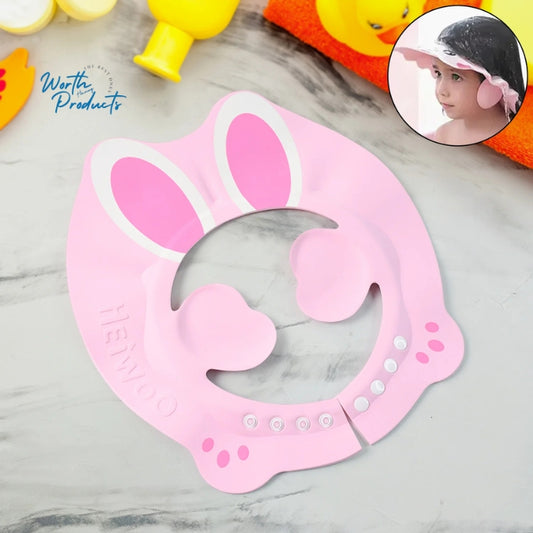 WHP™ – Adjustable Bunny Ear Baby Shower Cap