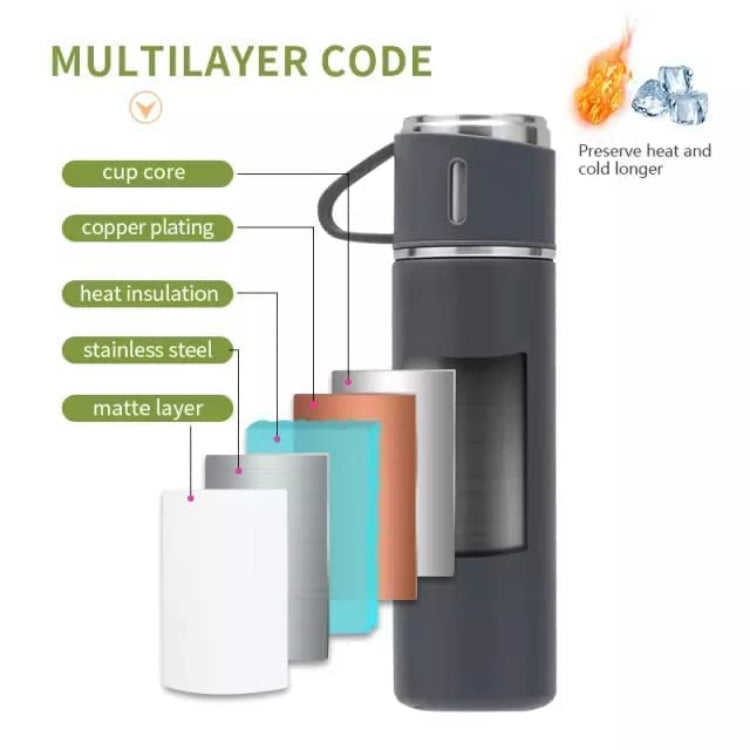 Stainless Steel Vaccum Flask Set
