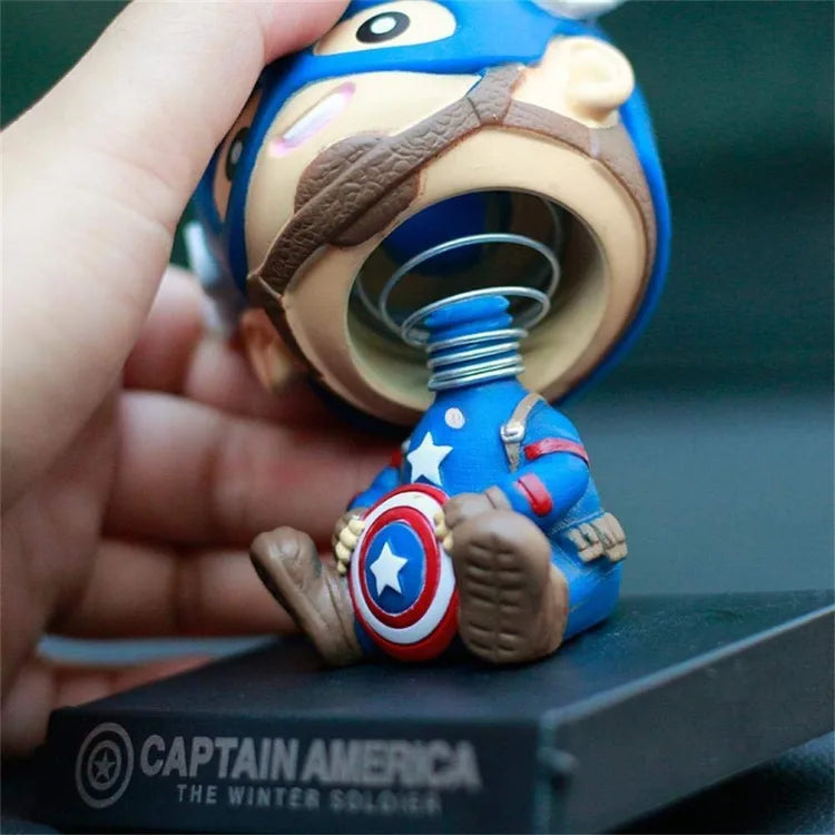 WHP™ – Captain America Action Figure Bobblehead