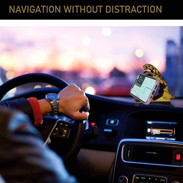 Jaguar Car Mobile Holder with 360 Degree Rotation