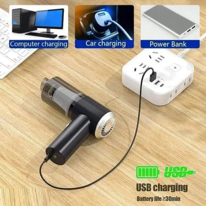2 In 1 Car Vacuum Cleaner