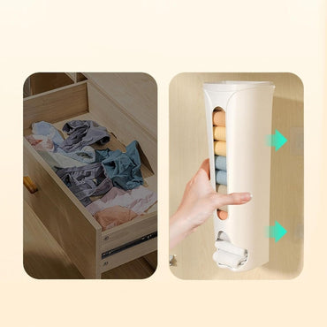 Wall-Mounted Sock Storage Organizer (Set of 2)