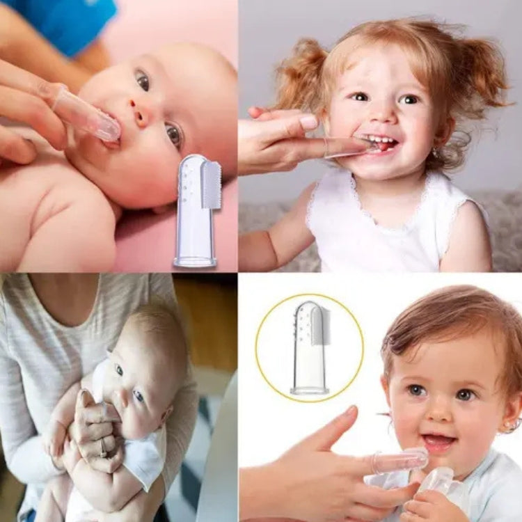 WHP™ – Baby Finger Toothbrush with Storage Case