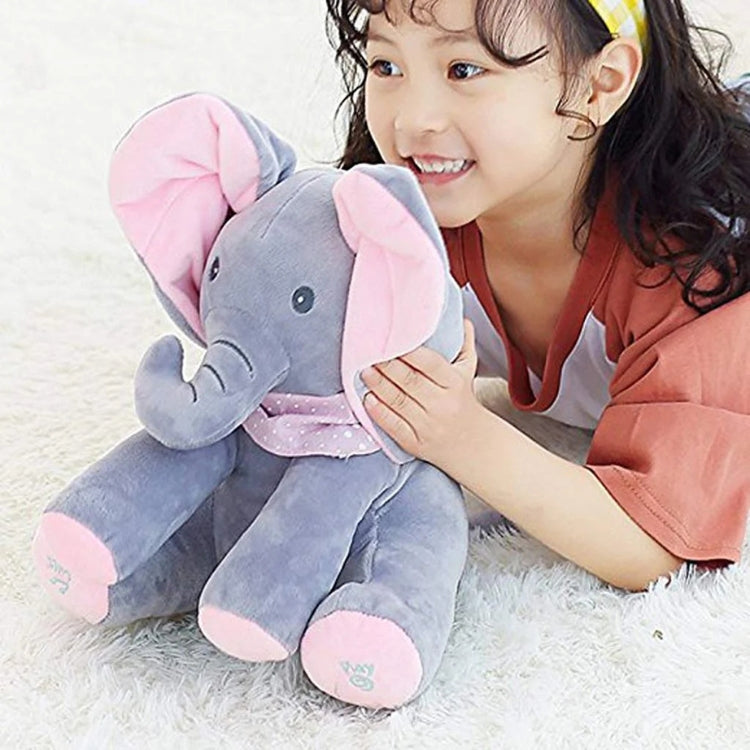 WHP™ – Peekaboo Interactive Stuffed Elephant Toy