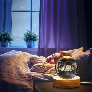 WHP™ – 3D Galaxy Crystal Ball Night Lamp