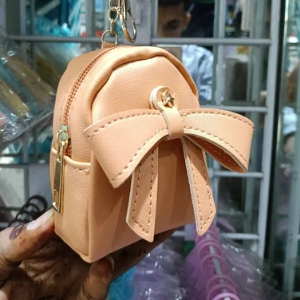 Mini Bag Coin Pouch Keychain