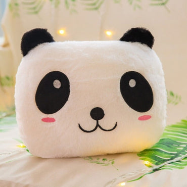 Panda Night Light Plush Pillow