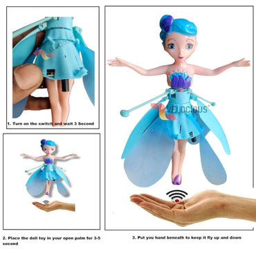WHP™ – Magical Flying Fairy Doll for Kids