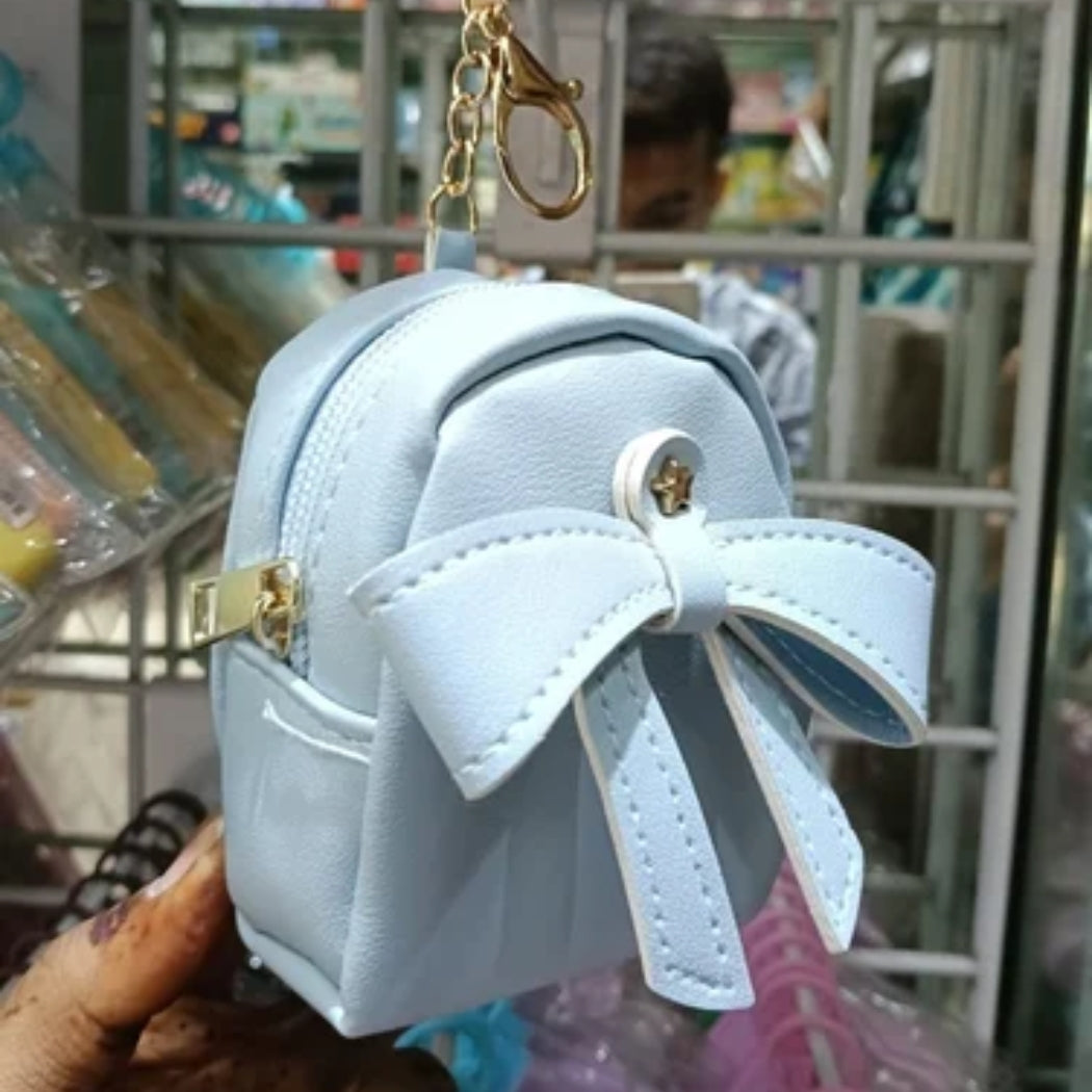 Mini Bag Coin Pouch Keychain