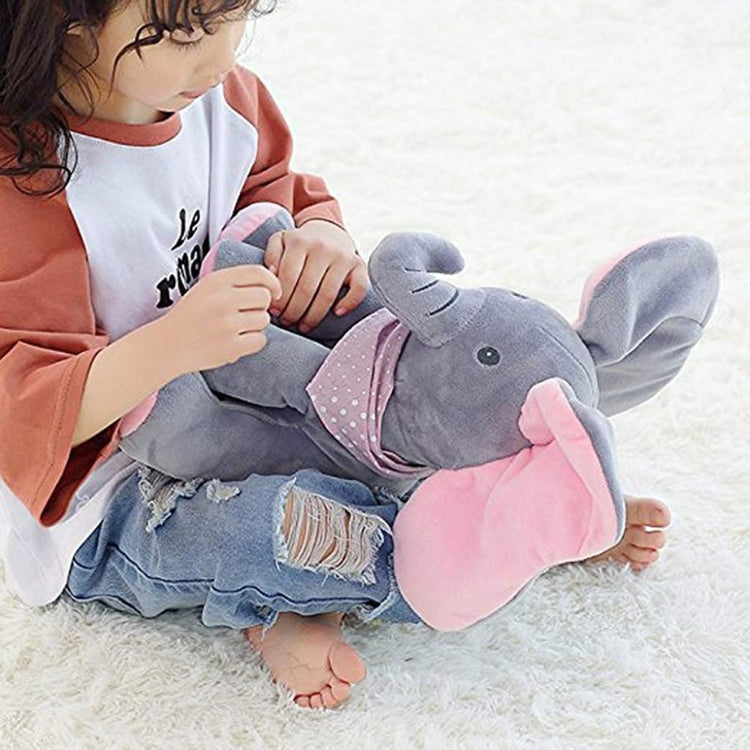WHP™ – Peekaboo Interactive Stuffed Elephant Toy