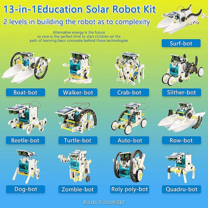 13-in-1 Solar Robot Kit