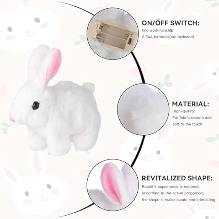 Cute Bunny Toy with Sounds