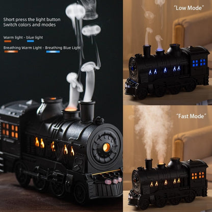Train Humidifier with Fire Effect