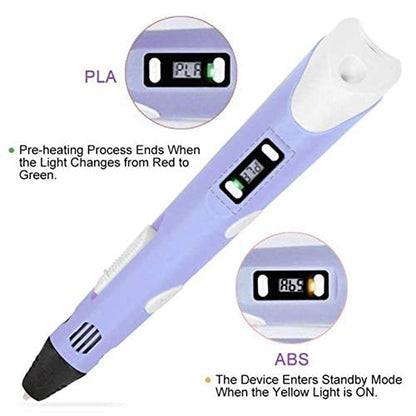 WHP™ – 3D Drawing Pen With LCD Display
