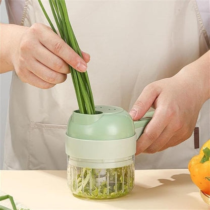 4-in-1 Electric Vegetable Cutter
