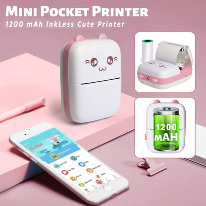 WHP™ – Cute Mini Bluetooth Thermal Printer