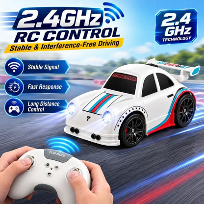 Rechargeable RC Drift Racing Car with Follow Me & Escape Mode