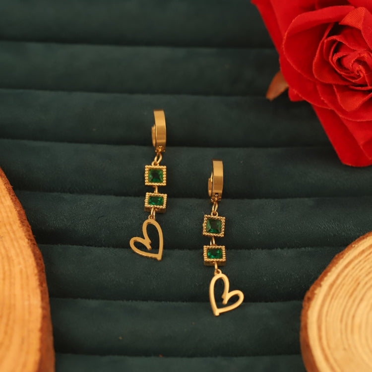 Gold-plated Hanging Earrings