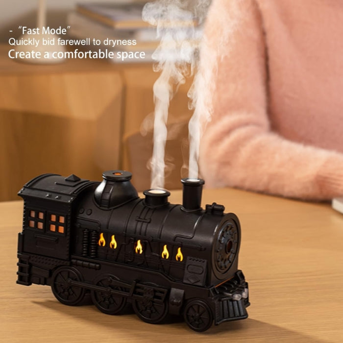 Train Humidifier with Fire Effect