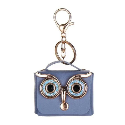 OwlEye Mini Coin Purse Keychain