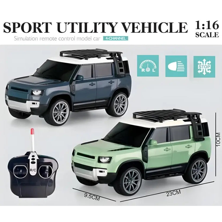 RC Defender Car Replica with Remote Control