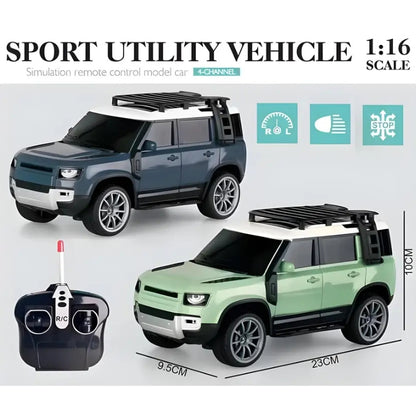 RC Defender Car Replica with Remote Control