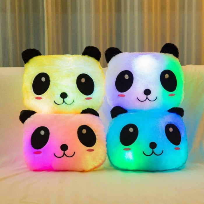 Panda Night Light Plush Pillow