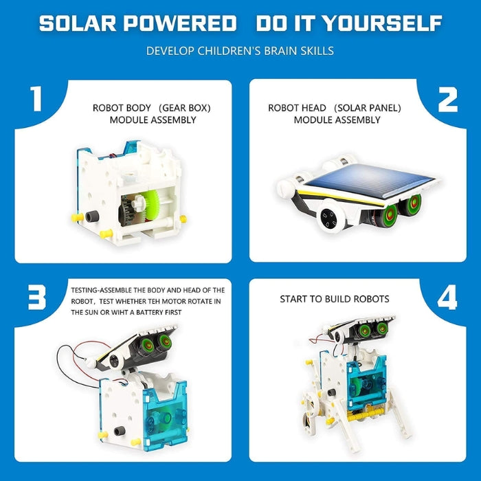 13-in-1 Solar Robot Kit
