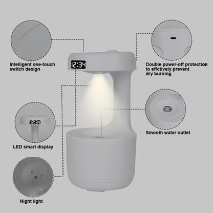 Cool Mist Humidifier Anti-Gravity Water Drop
