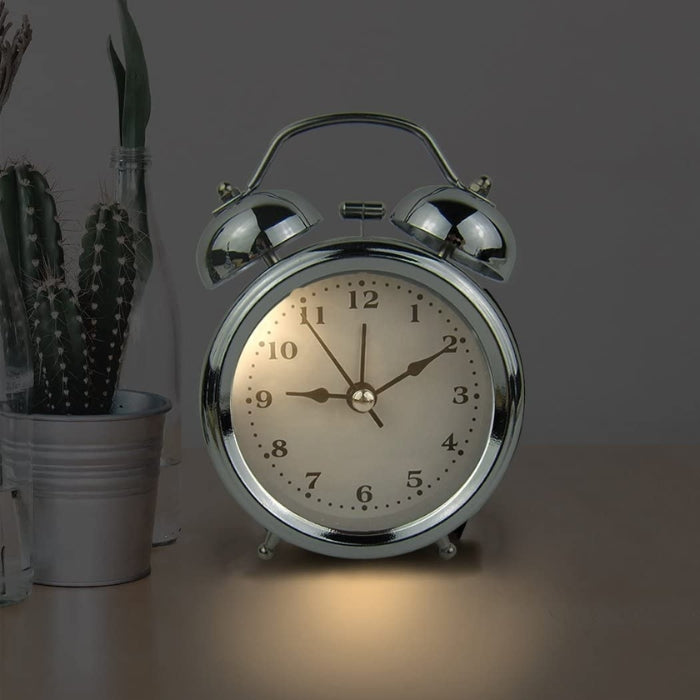 Retro Twin Bell Alarm Clock
