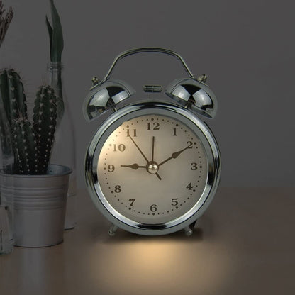 Retro Twin Bell Alarm Clock