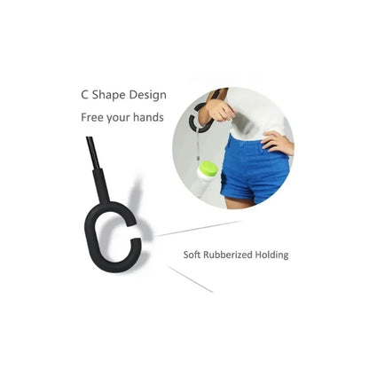 Upside Down Reverse Umbrella with C-Shaped Handle