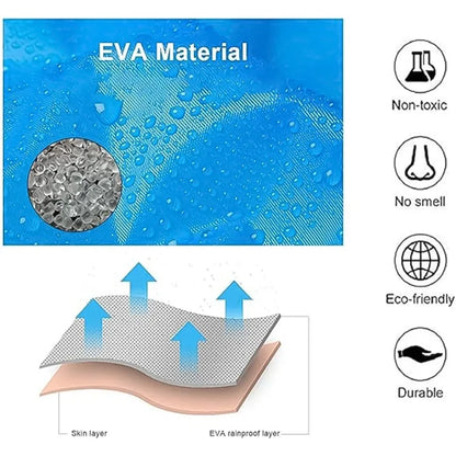 Eva Portable and Reusable Raincoat