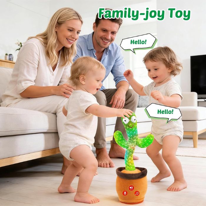 Dancing Talking Cactus Toy for Kids