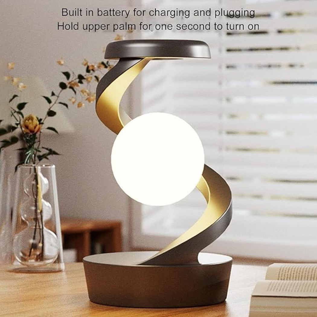 RGB Rotating Moon Levitation Table Lamp