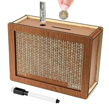 WHP™ – Wooden Money Piggy Bank