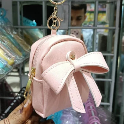 Mini Bag Coin Pouch Keychain