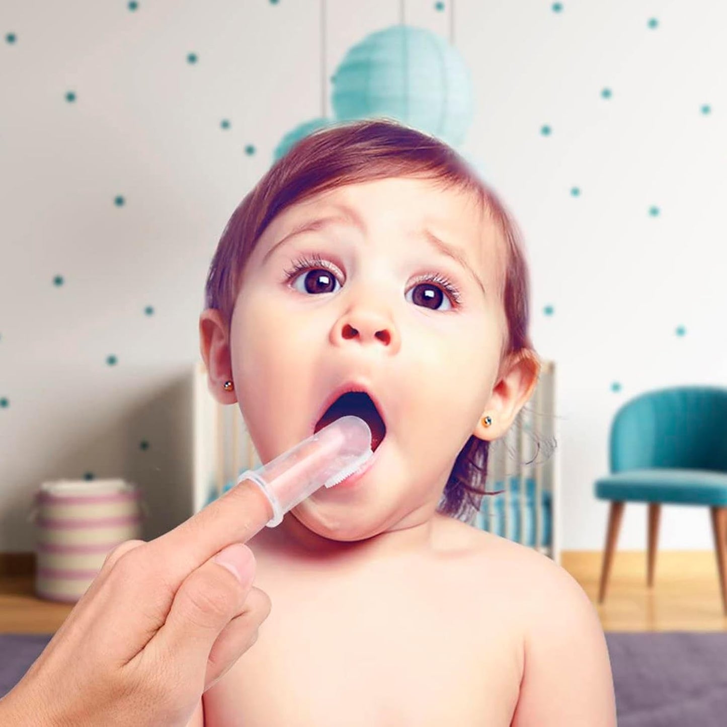 WHP™ – Baby Finger Toothbrush with Storage Case
